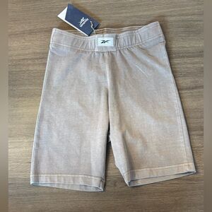 REEBOK BNWT Kids Cotton Shorts, Tan, Size XS (Approx. Size 5)